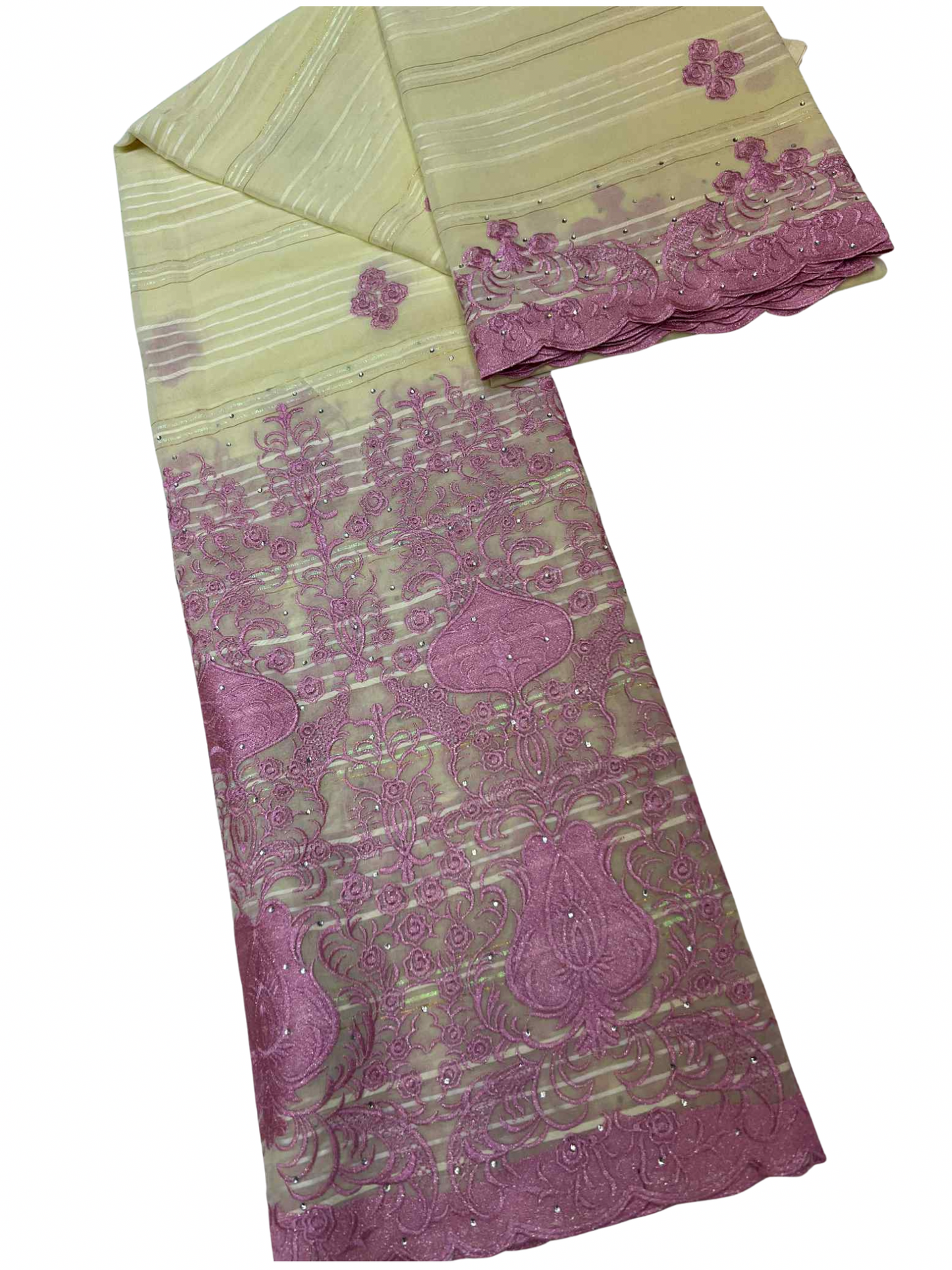 Salouva blanc cassé rose