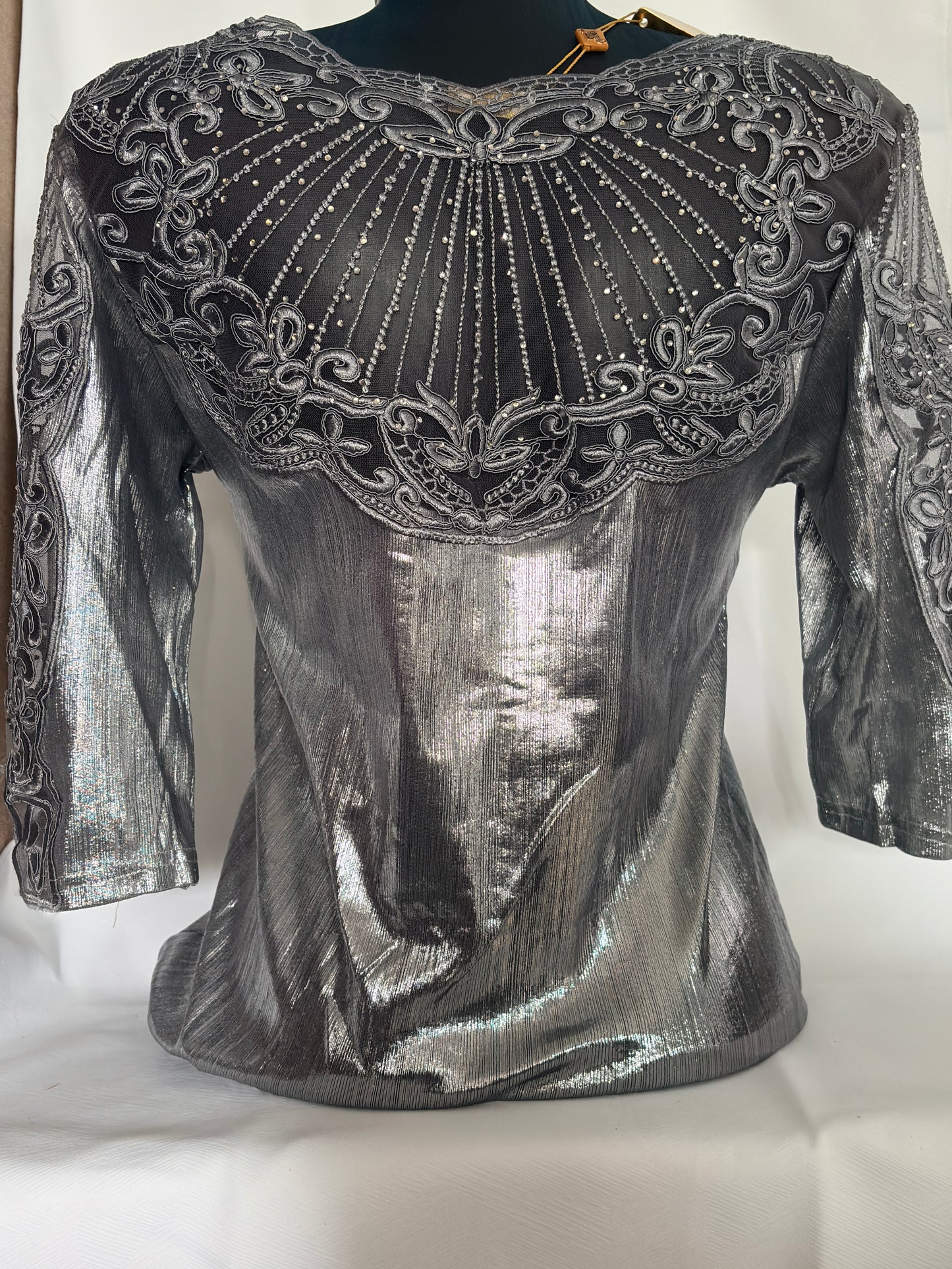 Bodys brillant gris foncés