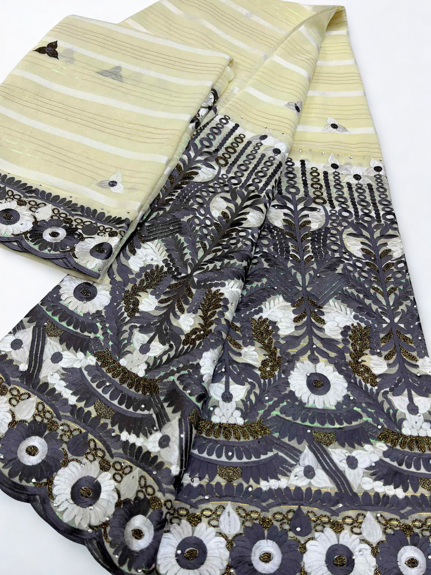 Salouva gris blanc kaki