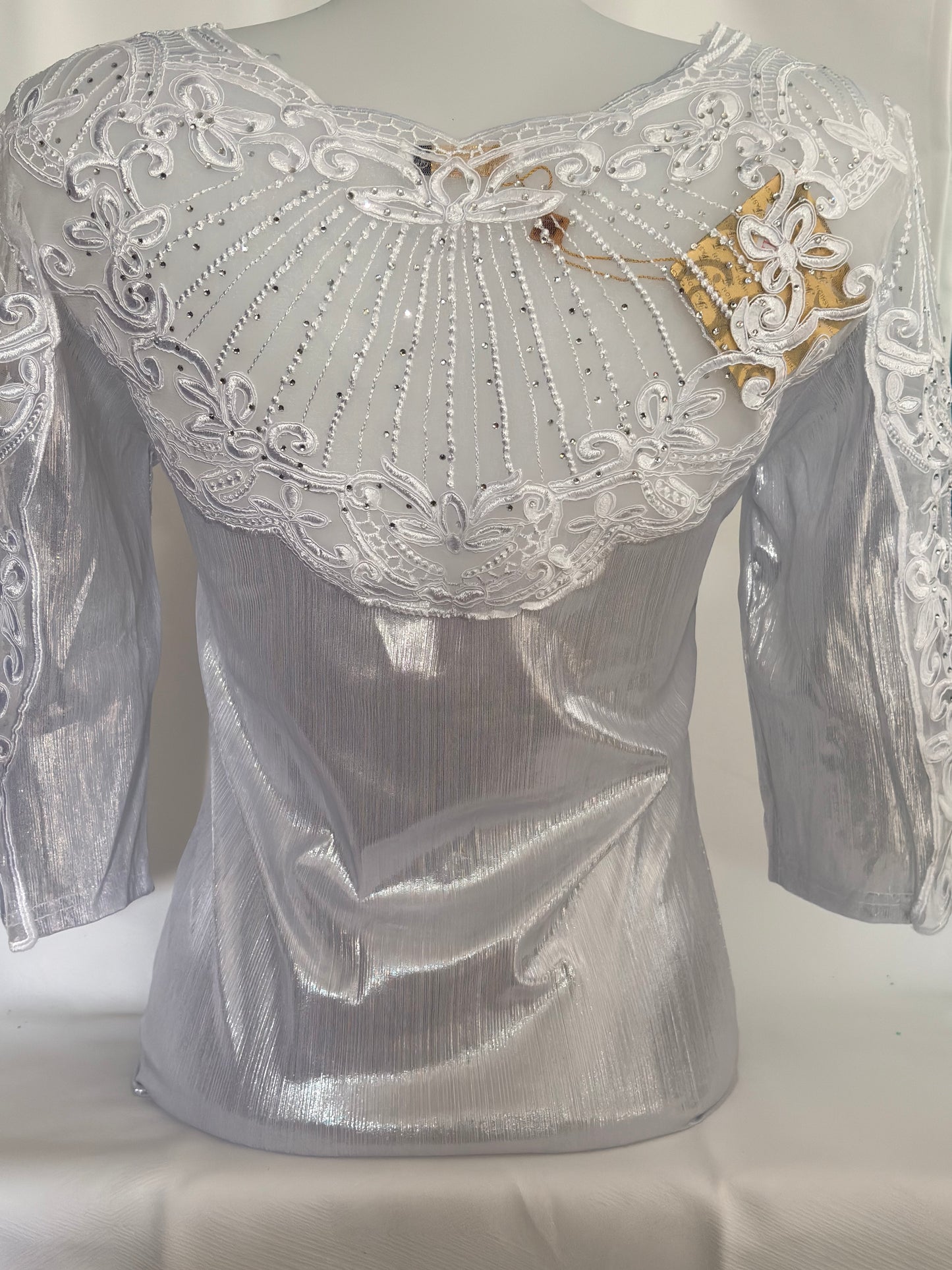 Bodys brillant blanc