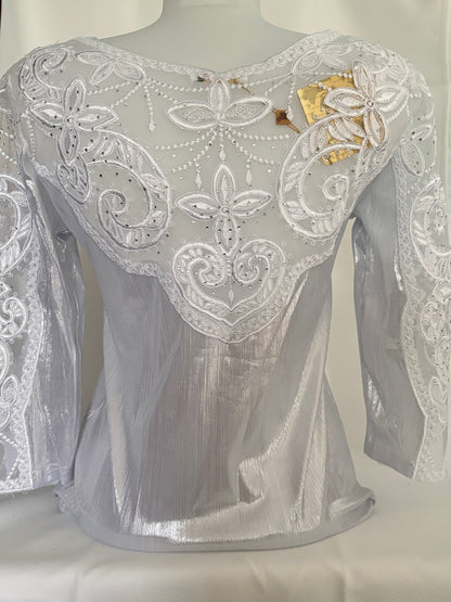 Bodys brillant blanc