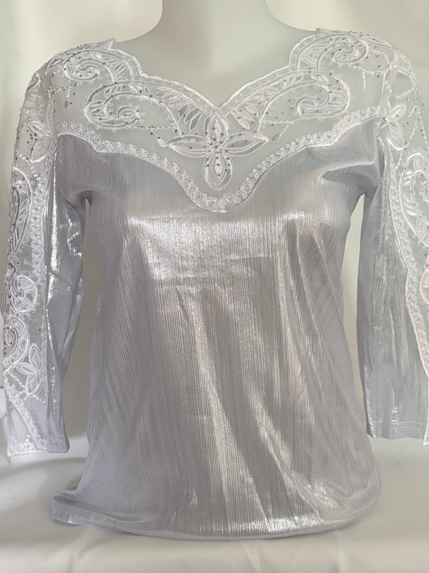 Bodys brillant blanc