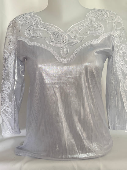 Bodys brillant blanc