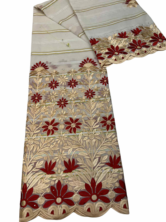 Salouva blanc beige