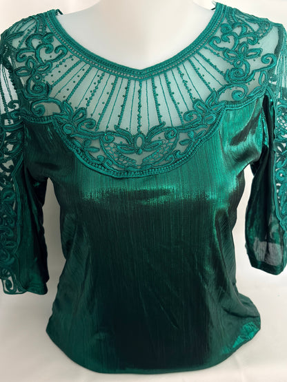 Bodys brillant vert foncé