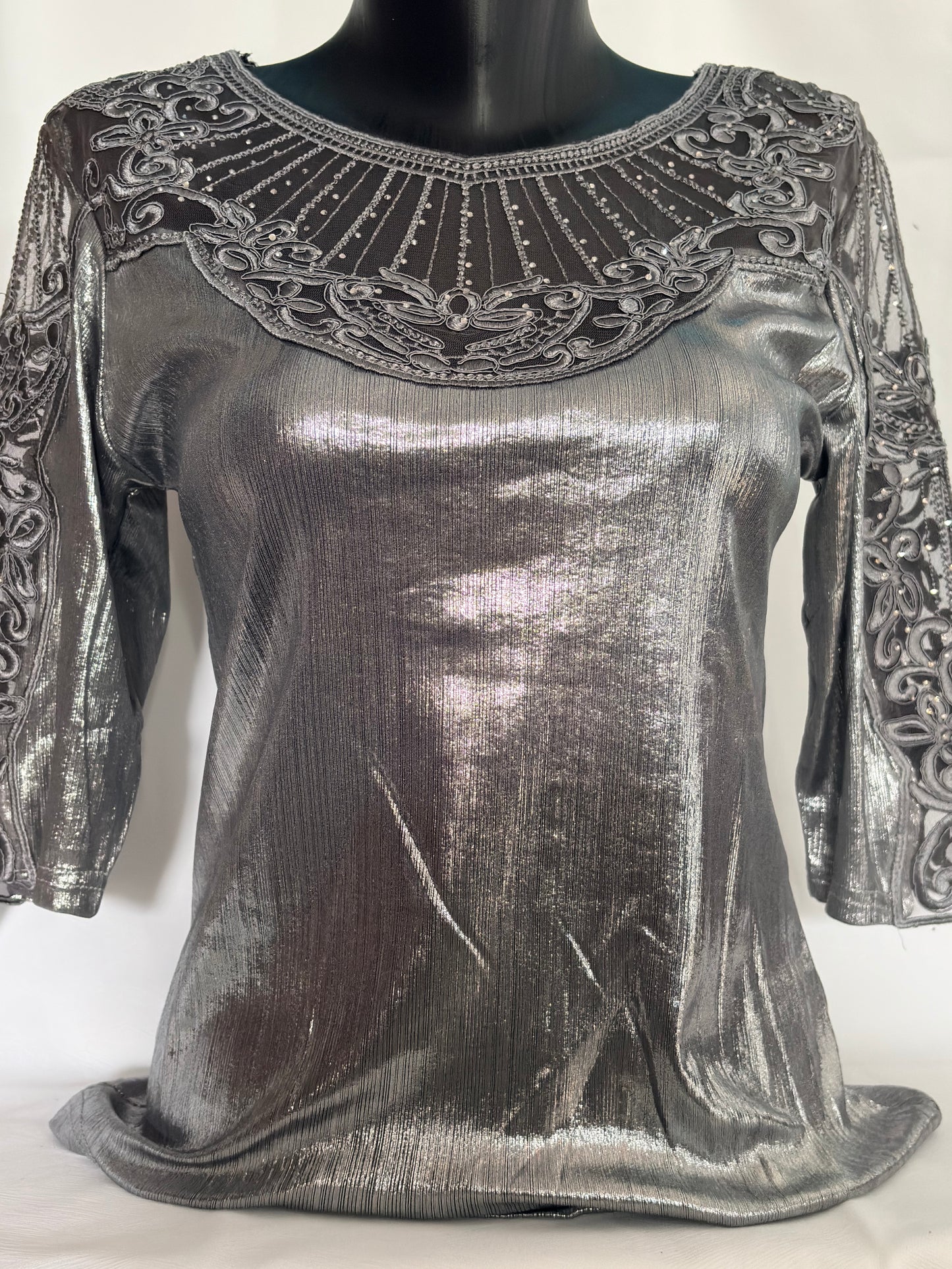 Bodys brillant gris foncés