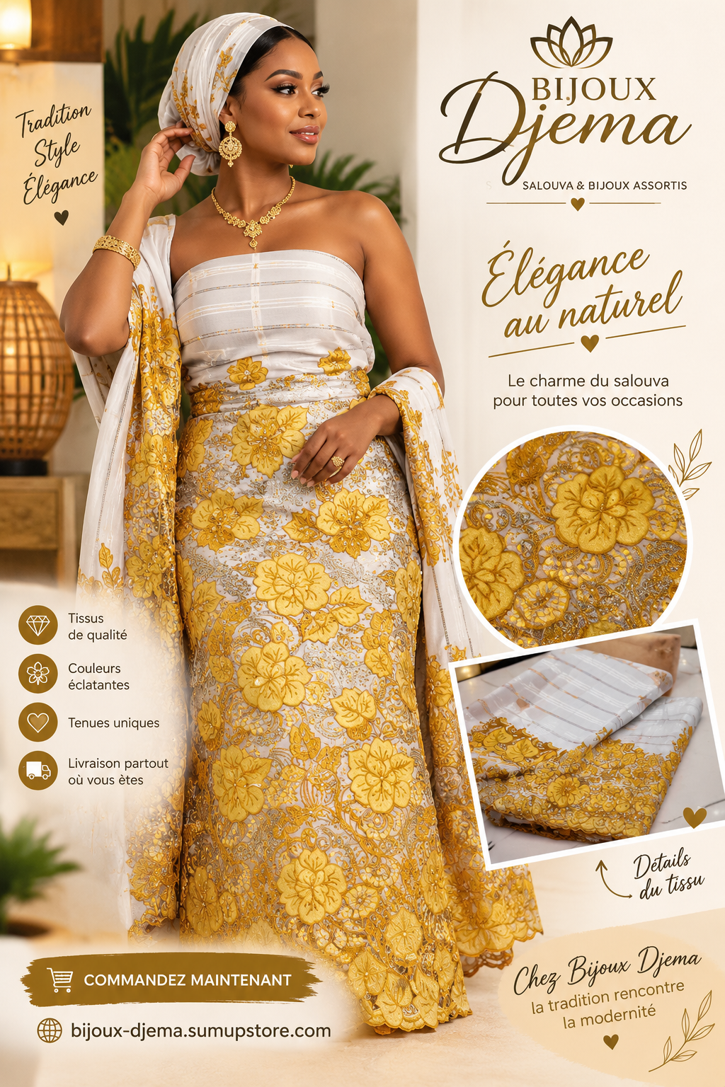 Salouva blanc moutarde