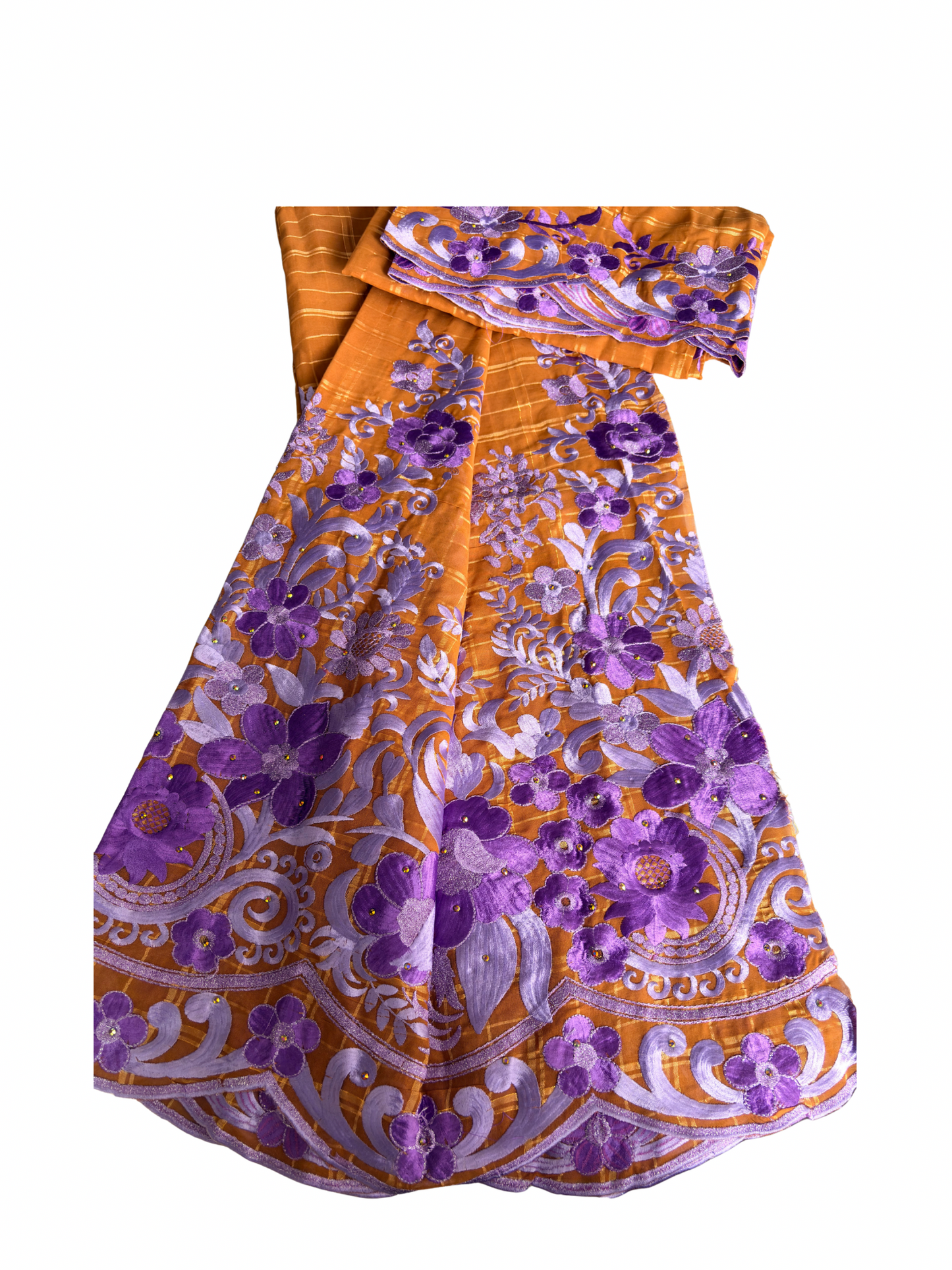 Salouva marron violet