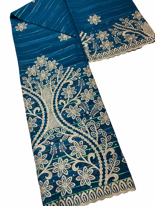 Salouva bleu canard